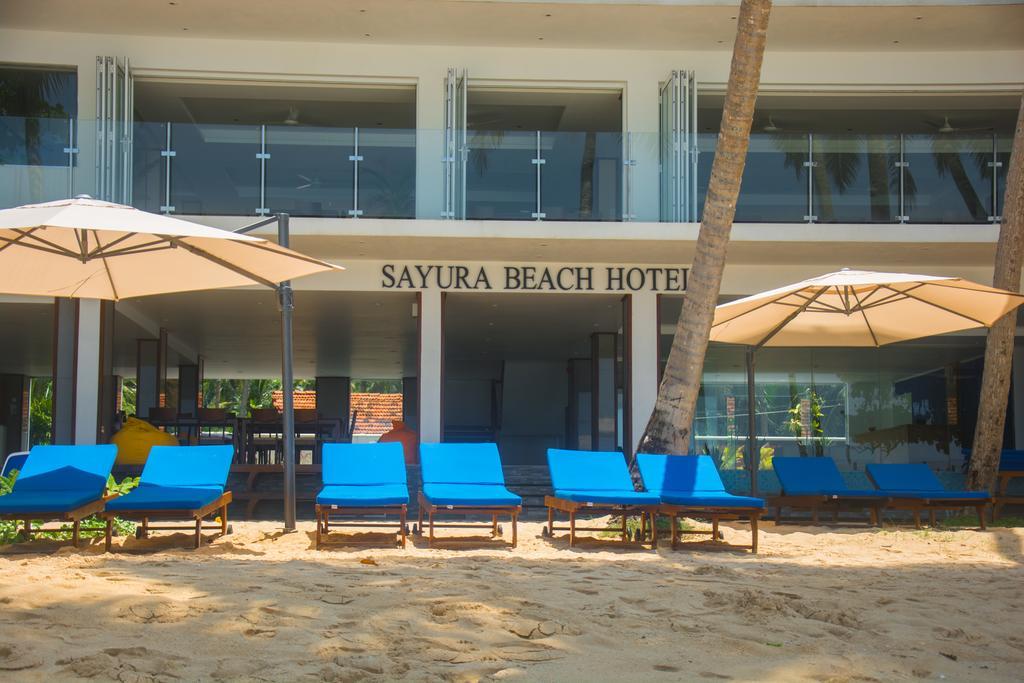 Sayura Beach Hotel Unawatuna Dış mekan fotoğraf